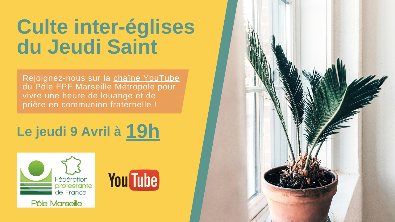 Jeudi saint, 9 avril