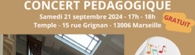 CONCERT PEDAGOGIQUE